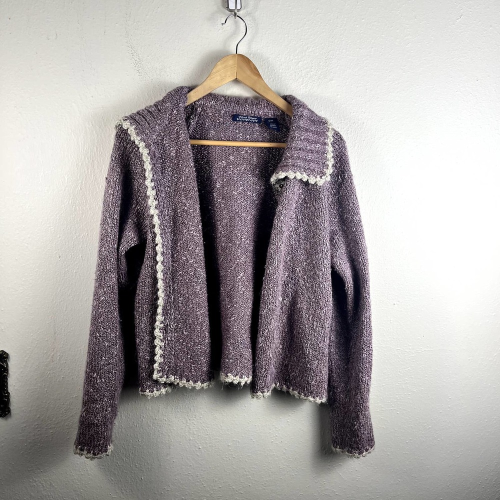Vintage Cardigan Wind River Chunky Knit Sweater Small / Medium